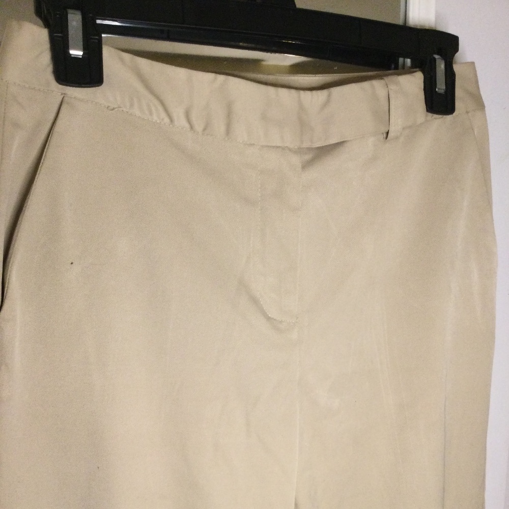 Talbots Woman Low Rise Straight Leg Tan Pants (4)